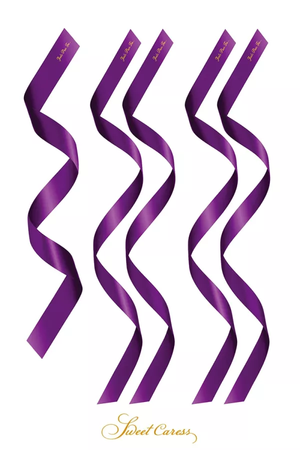 5 collegamenti viola satinato 5 collegamenti viola satinato