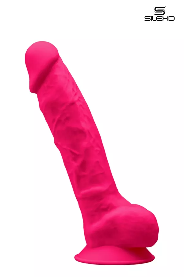 Gode double densité rose 20 cm - SilexD Gode double densité rose 20 cm - SilexD