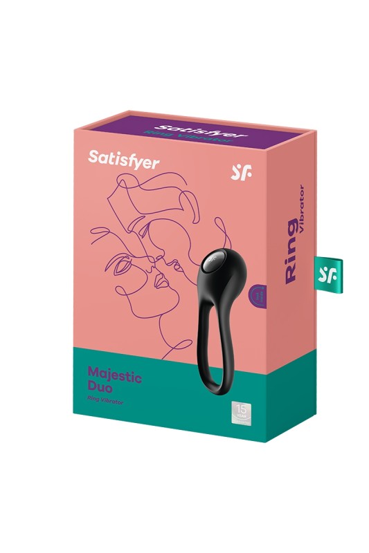 Vibrante cockring Majestic Duo - Satisfyer