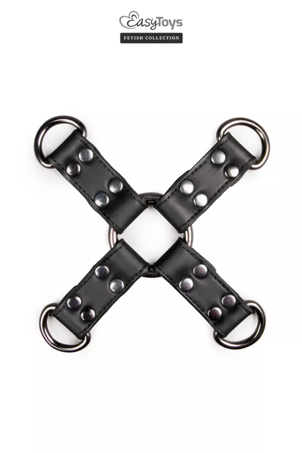 Croix en cuir Hog Tie - Easytoys Fetish Collection Croix en cuir Hog Tie - Easytoys Fetish Collection