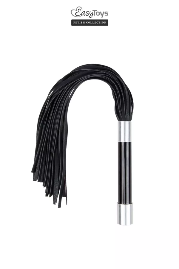 Martinet avec poignée métal - Easytoys Fetish Collection Martinet avec poignée métal - Easytoys Fetish Collection
