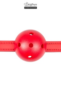 Palla imbavagliata con palla rossa