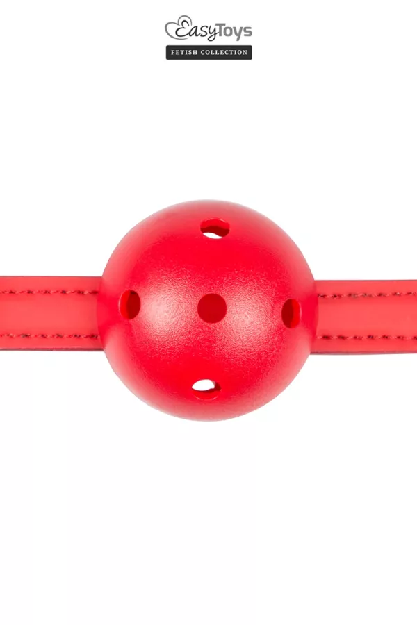Gagged Ball with red ball