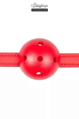 Gagged Ball avec balle rouge - EasyToys Fetish Collection