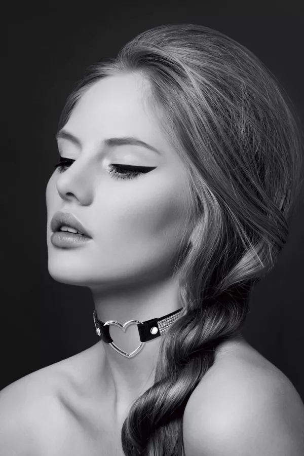 Collier strass et coeur - Bijoux Pour Toi Collier strass et coeur - Bijoux Pour Toi