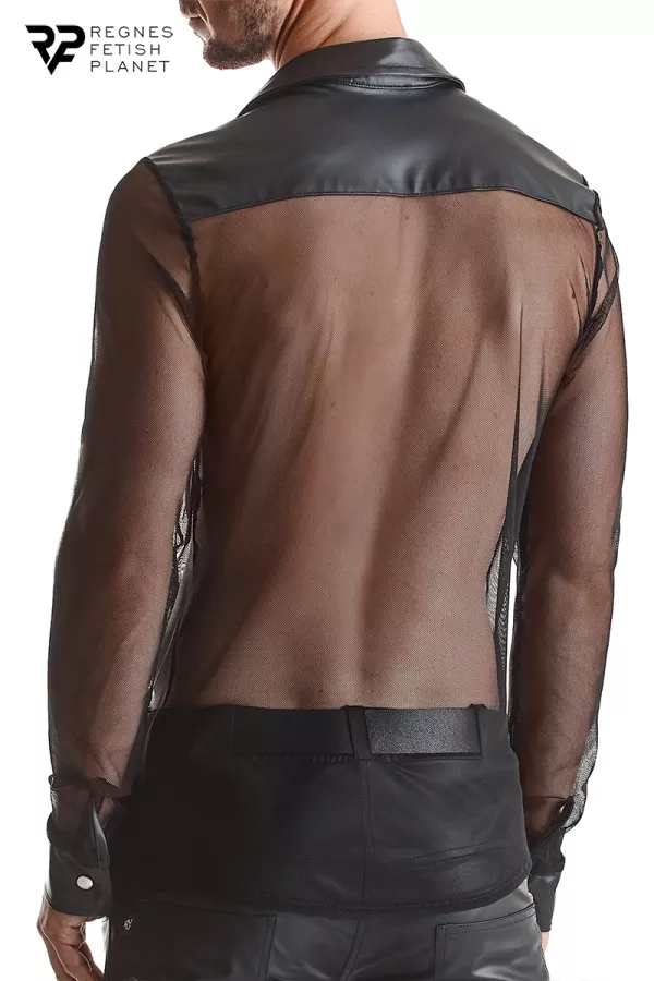 Cesare transparentes Hemd