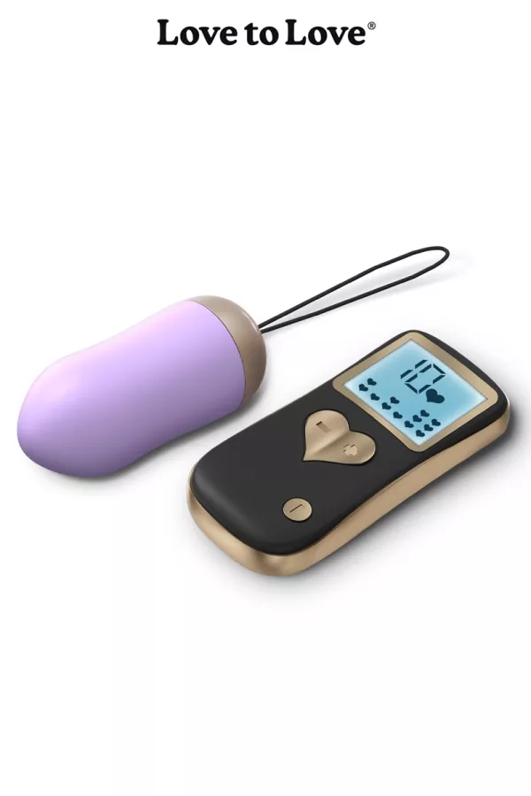 Vibrating egg Cry Baby Mauve