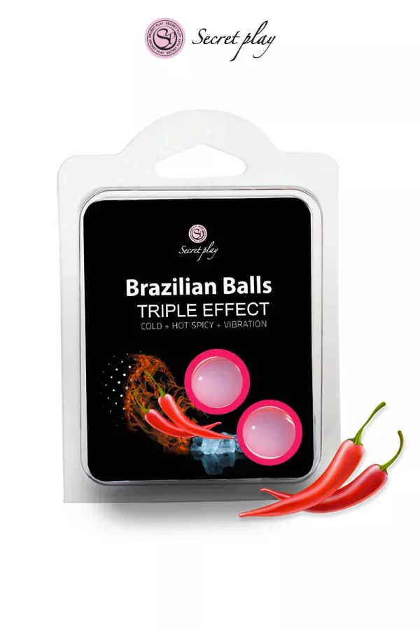 2 Brazilian Balls triple effects 2 Brazilian Balls triple effects