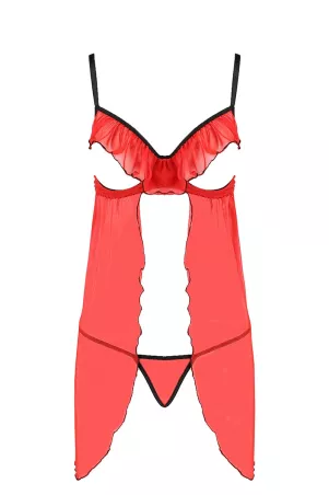 Negligé in topless Cherry