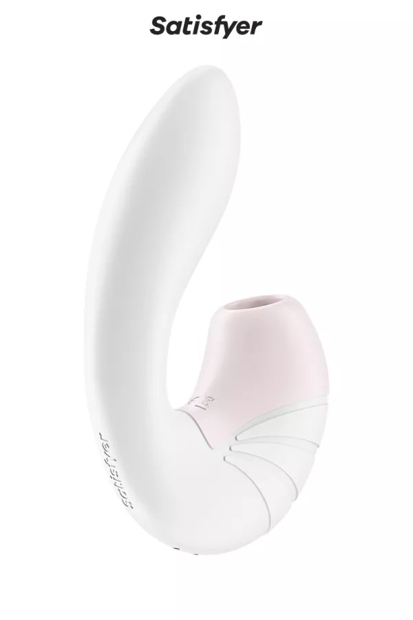 Double stimulateur Supernova blanc - Satisfyer