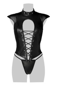 Sexy Spitze Korsage Fetisch - Grey Velvet