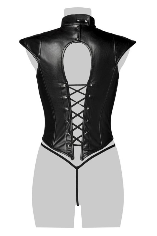 Sexy Spitze Korsage Fetisch - Grey Velvet