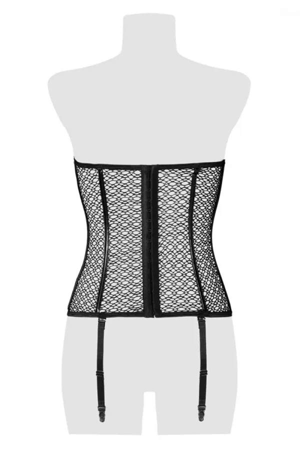 Corsetto senza spalline con bretelle