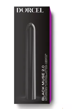 Black Muse 2.0 – Schwarzer und intensiver Vibrator | Tentations.ch