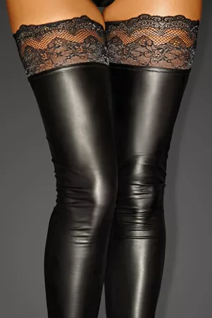 Superstar Wetlook-Strümpfe