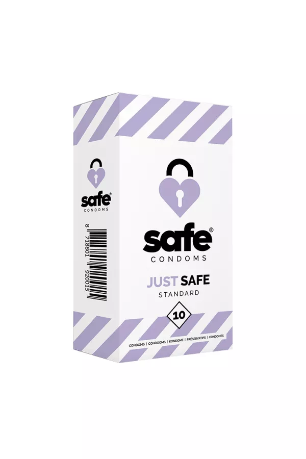 10 préservatifs Just Safe Standard 10 préservatifs Just Safe Standard