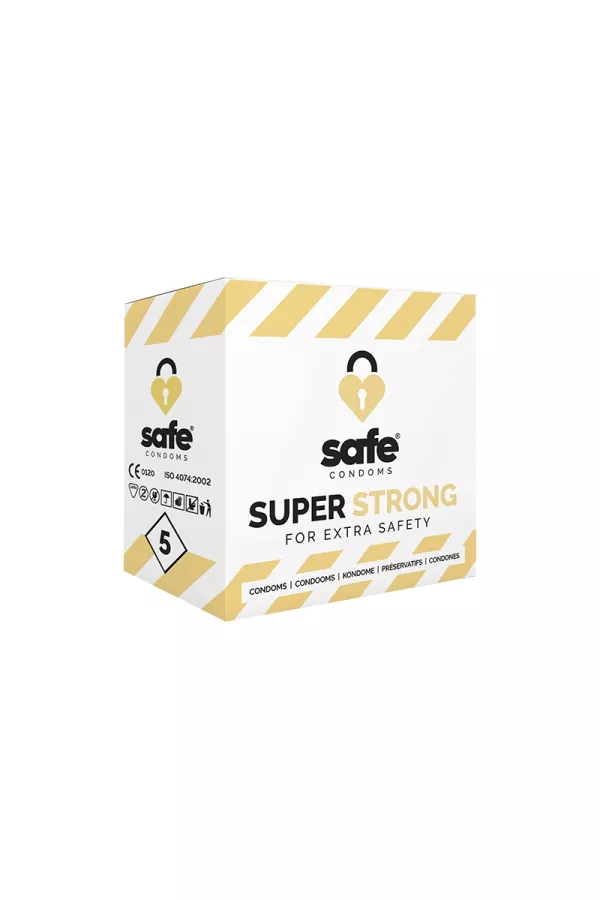 5 préservatifs Safe Super Strong 5 préservatifs Safe Super Strong