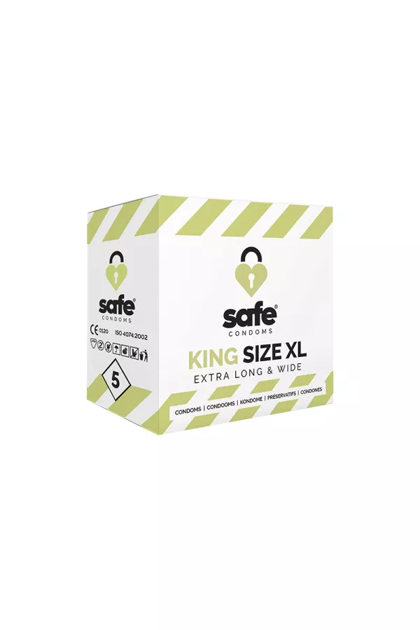 5 preservativi Safe King Size XL 5 preservativi Safe King Size XL