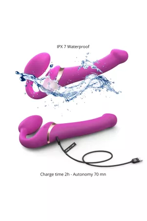 Strap on-me Multi Orgasm Fuchsia S