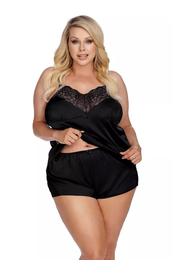 Set aus Caraco und Shorts Laura Set aus Caraco und Shorts Laura