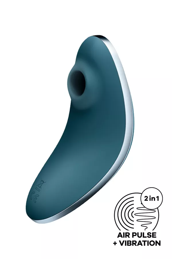Double stimulateur Vulva Lover 1 bleu - Satisfyer Double stimulateur Vulva Lover 1 bleu - Satisfyer