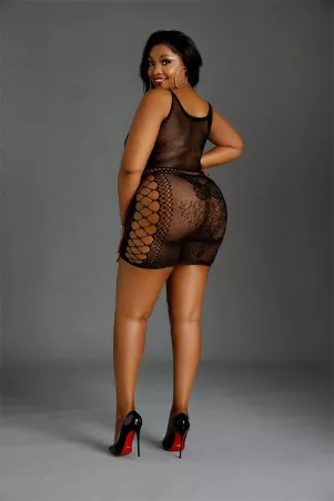 Mini robe sexy N°01 Queen Size - Moonlight