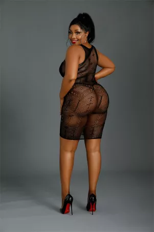 Mesh dress N°06 Queen Size