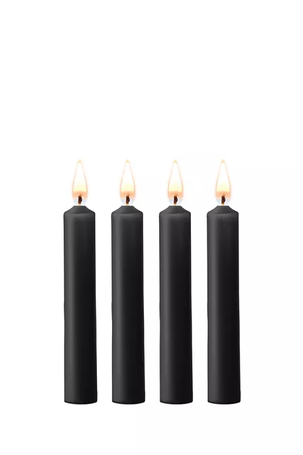 4 bougies SM noires - Ouch! 4 bougies SM noires - Ouch!