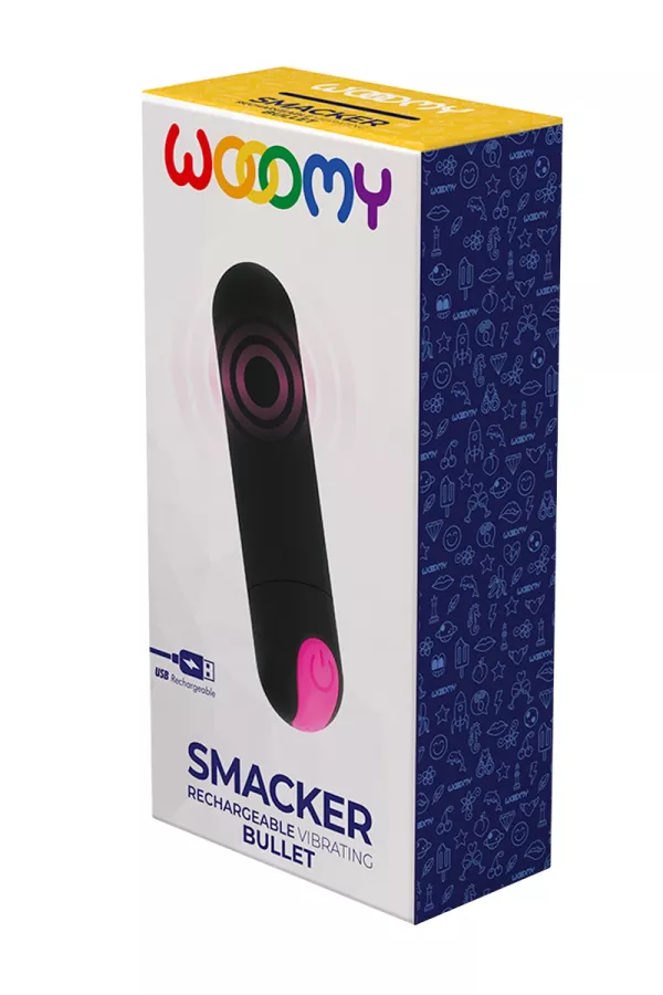Mini vibro Rechargeable Smacker - Wooomy | Sexshop Tentations.ch