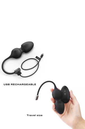 Love balls remotely controlled black