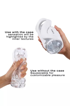 Dorcel Deep Blow – White case, alternating sensations