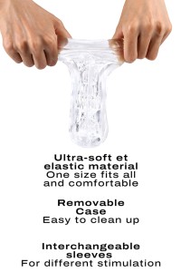 Dorcel Deep Blow – Guscio bianco, stimolazione alternata