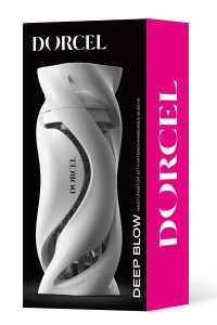 Dorcel Deep Blow – Guscio bianco, stimolazione alternata