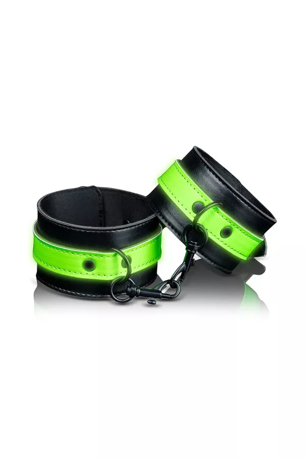 Menottes chevilles phosphorescentes - Ouch Menottes chevilles phosphorescentes - Ouch