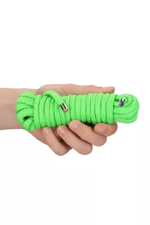 5m phosphorescent bondage rope