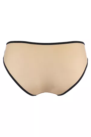 Culotte flesh and fluo V-10153