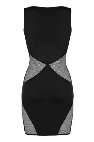 Black dress V-9279