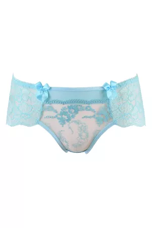 Tappo in pizzo blu V-10133