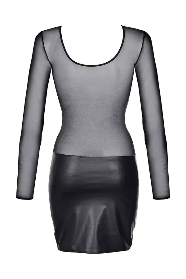 Robe noire V-9219 - Axami