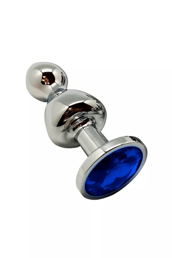 Plug bijou Lollypop bleu S - Wooomy Plug bijou Lollypop bleu S - Wooomy