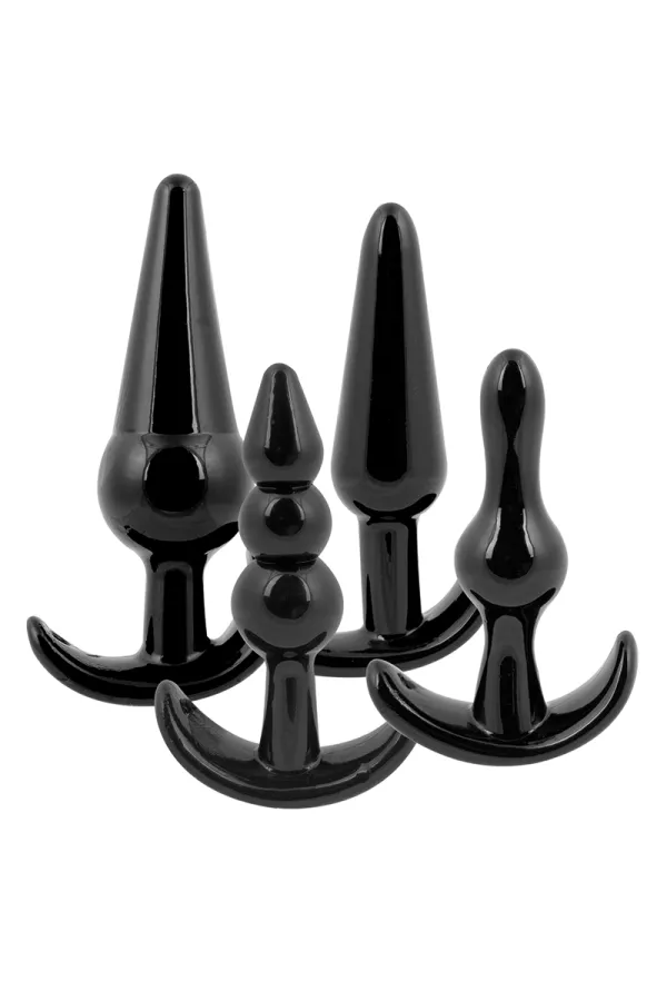 kit d'entrainement anal 4 plugs - Litolu kit d'entrainement anal 4 plugs - Litolu