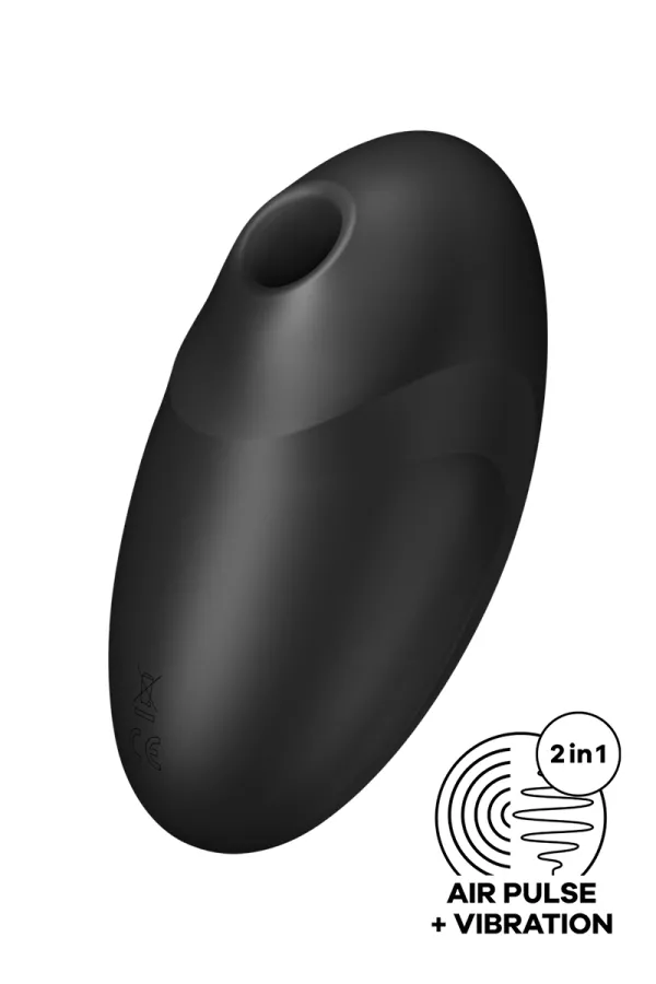 Double stimulateur Vulva lover 3 Noir - Satisfyer Double stimulateur Vulva lover 3 Noir - Satisfyer
