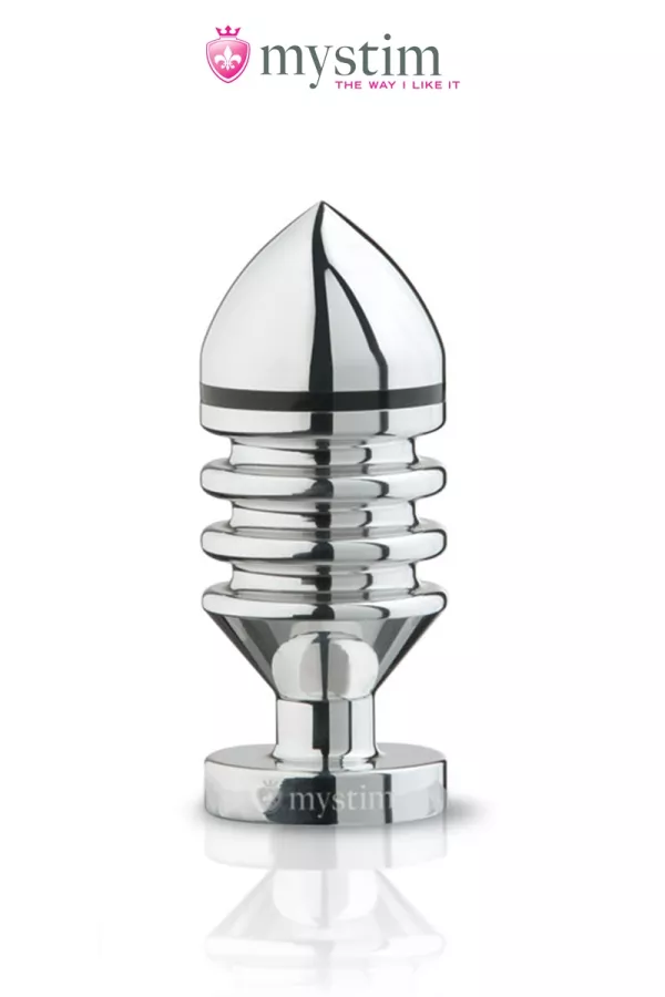 Plug électro-stimulation S Hector Helix - Mystim Plug électro-stimulation S Hector Helix - Mystim