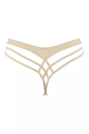 Thong beige V-10348