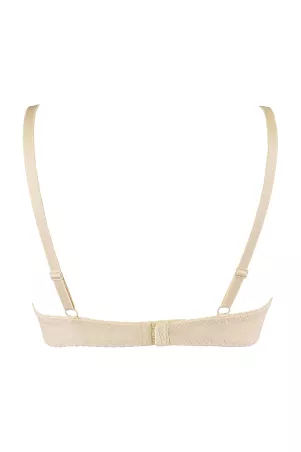 Soutien-gorge push-up beige V-10341 - Axami