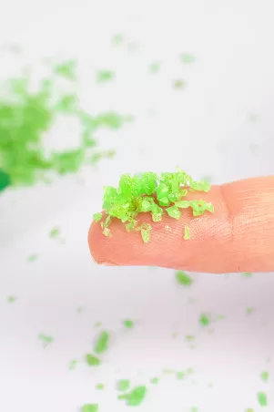 Mint sparkling candy