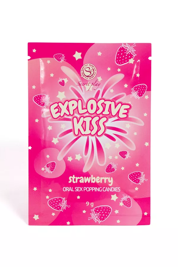 Bonbons pétillants fraise - secret Play Bonbons pétillants fraise - secret Play