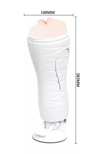 Crazy Bull Flora Masturbator – Mouth Design & Intense Suction