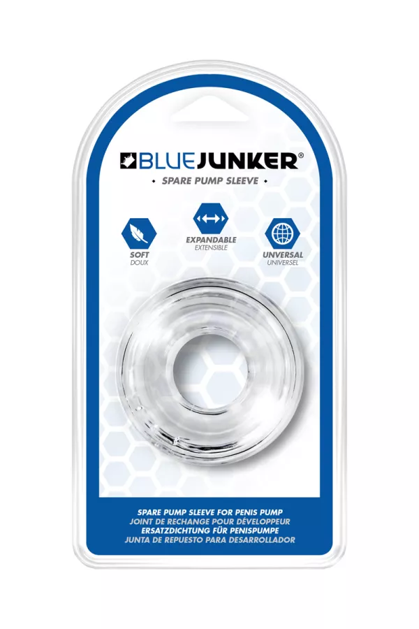 Transparent sleeve for penis pump
