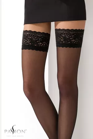 Self-fixing stockings ST003 Black